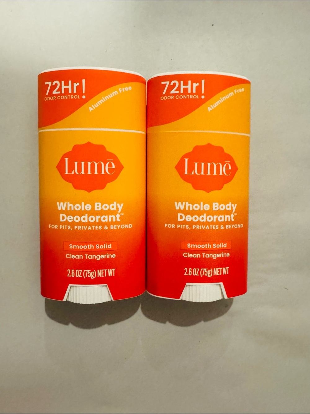 Lume Whole Body Deodorant 2 pack